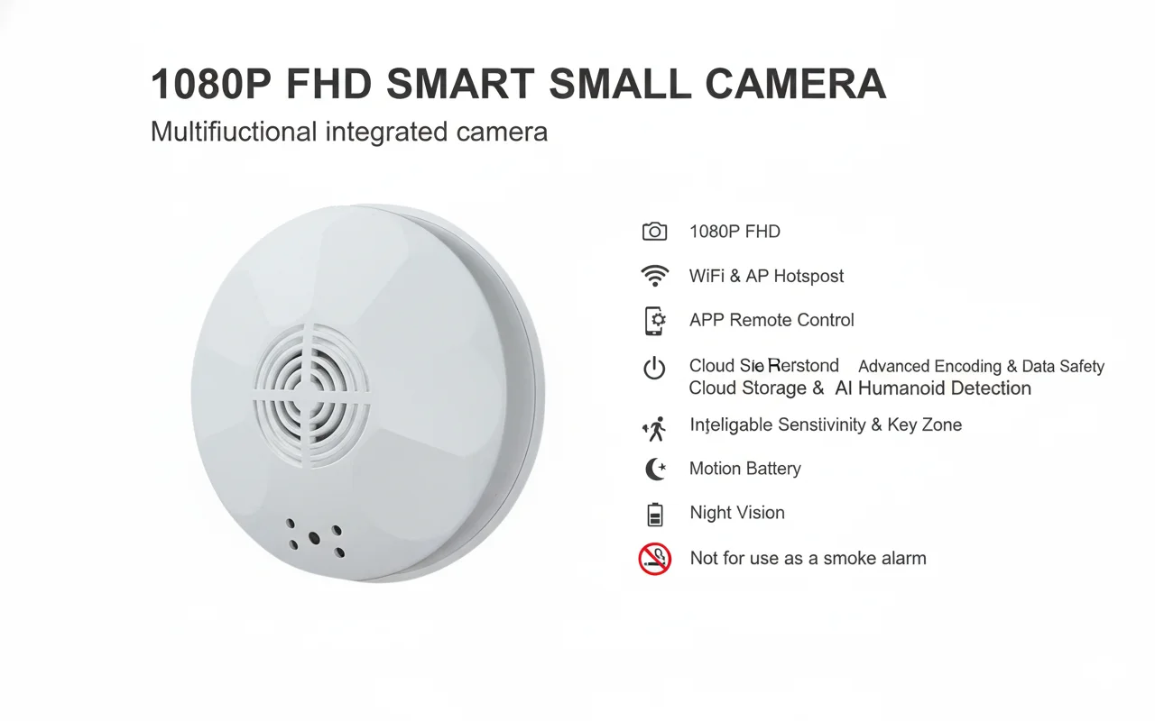 1080P HD Mini WiFi Indoor Security Camera with Motion Detection - Image 2