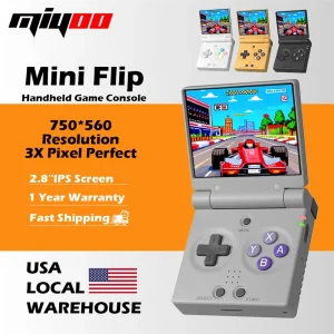 MIYOO Mini Flip 2.8" IPS Retro Handheld Console