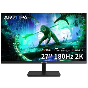 New ARZOPA 27 Inch Monitor 180Hz Gaming Monitor